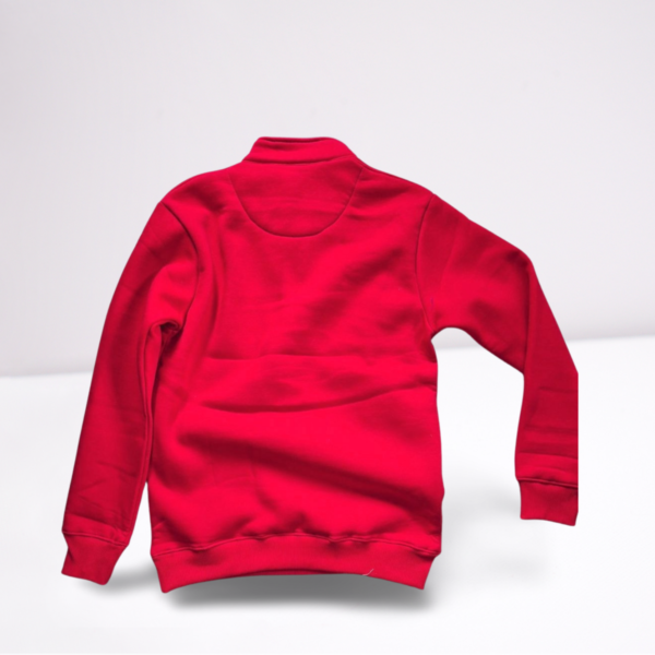 Red Prada High-Zip Sweatshirt