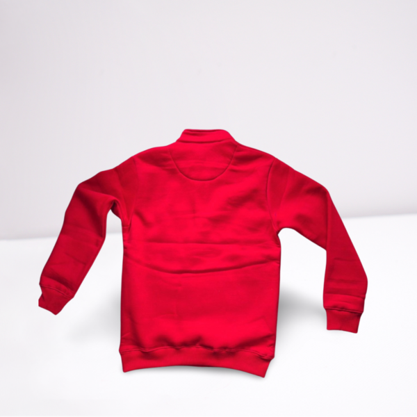 Red Prada High-Zip Sweatshirt