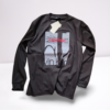 Calvin Klein Black Full Sleeves Printed T-shirt