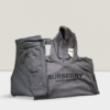 Burberry Gray Cotton Fleece Tracksuit